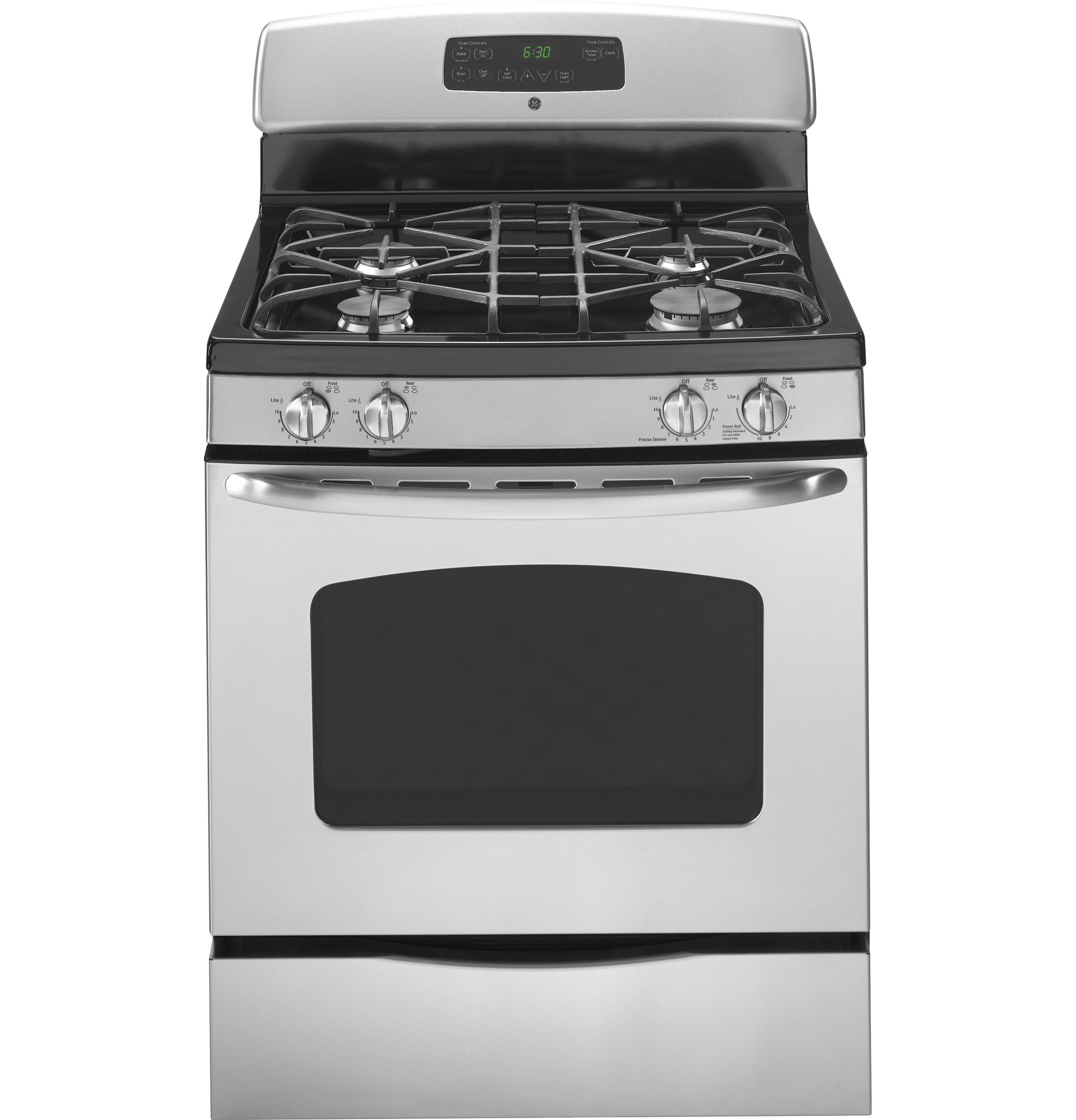 GE 30" Free-Standing Gas Range Stainless Steel JGB3001ERSS Picture 1
