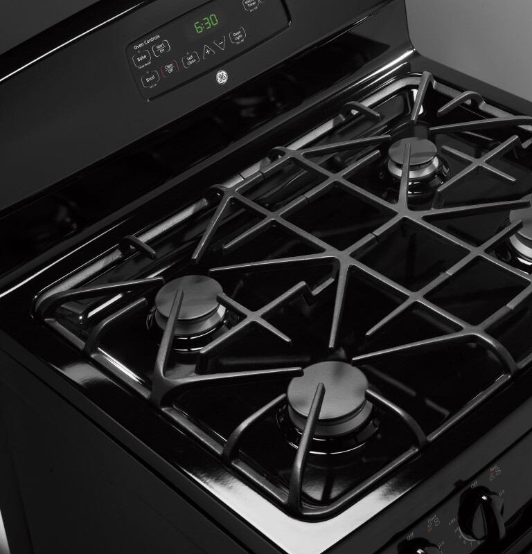 30" Free-Standing Gas Range JGB300DEPBB