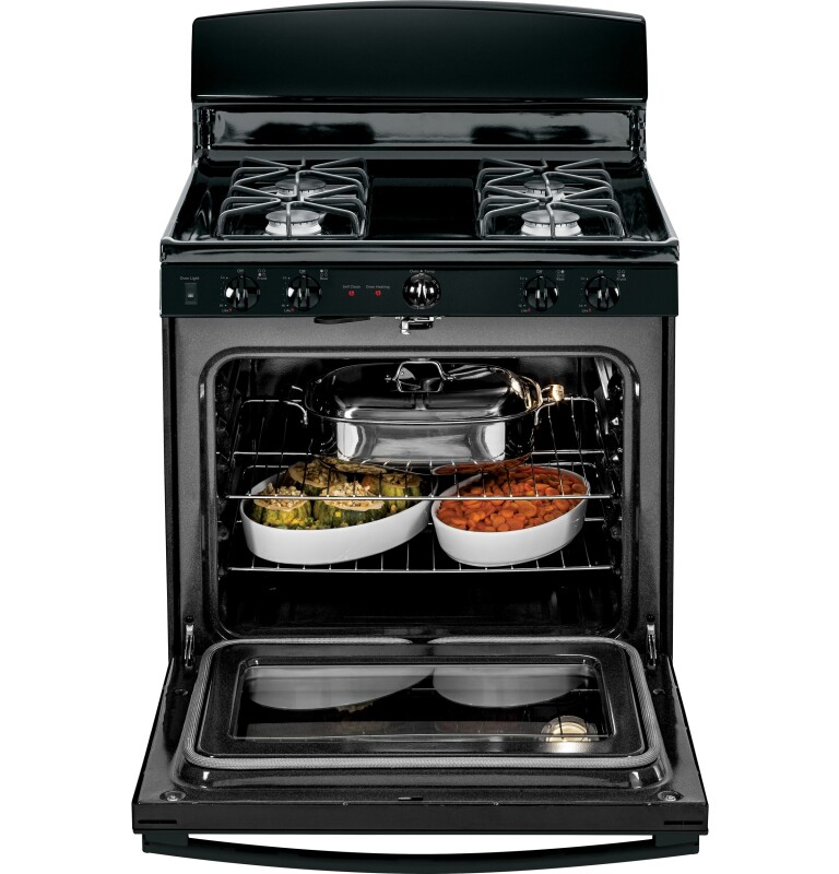 30" Free-Standing Gas Range JGB450DEFBB
