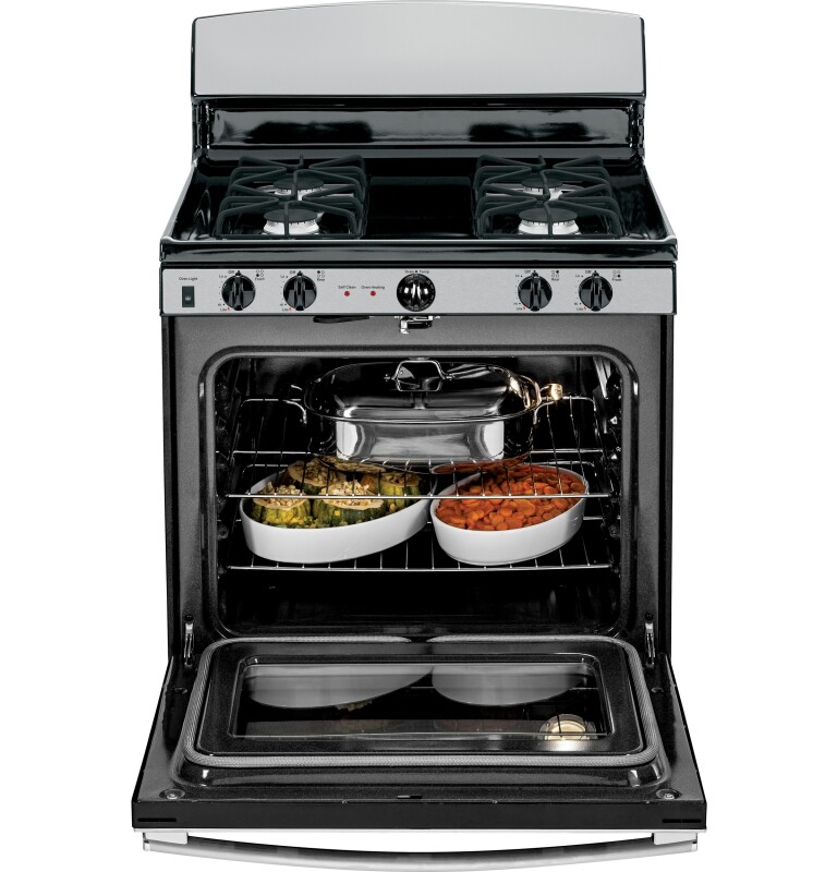 30" Free-Standing Gas Range JGB450REFSS