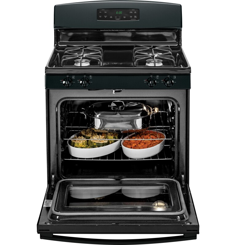 30" Free-Standing Gas Range JGB620DEFBB