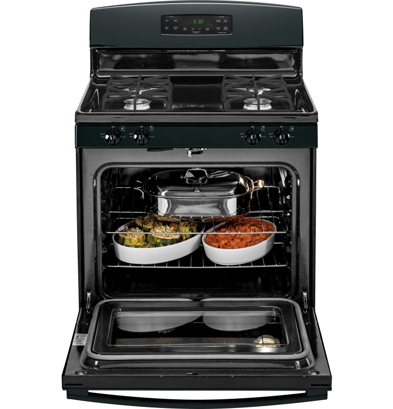 30" Free-Standing Gas Range JGB630DEFBB