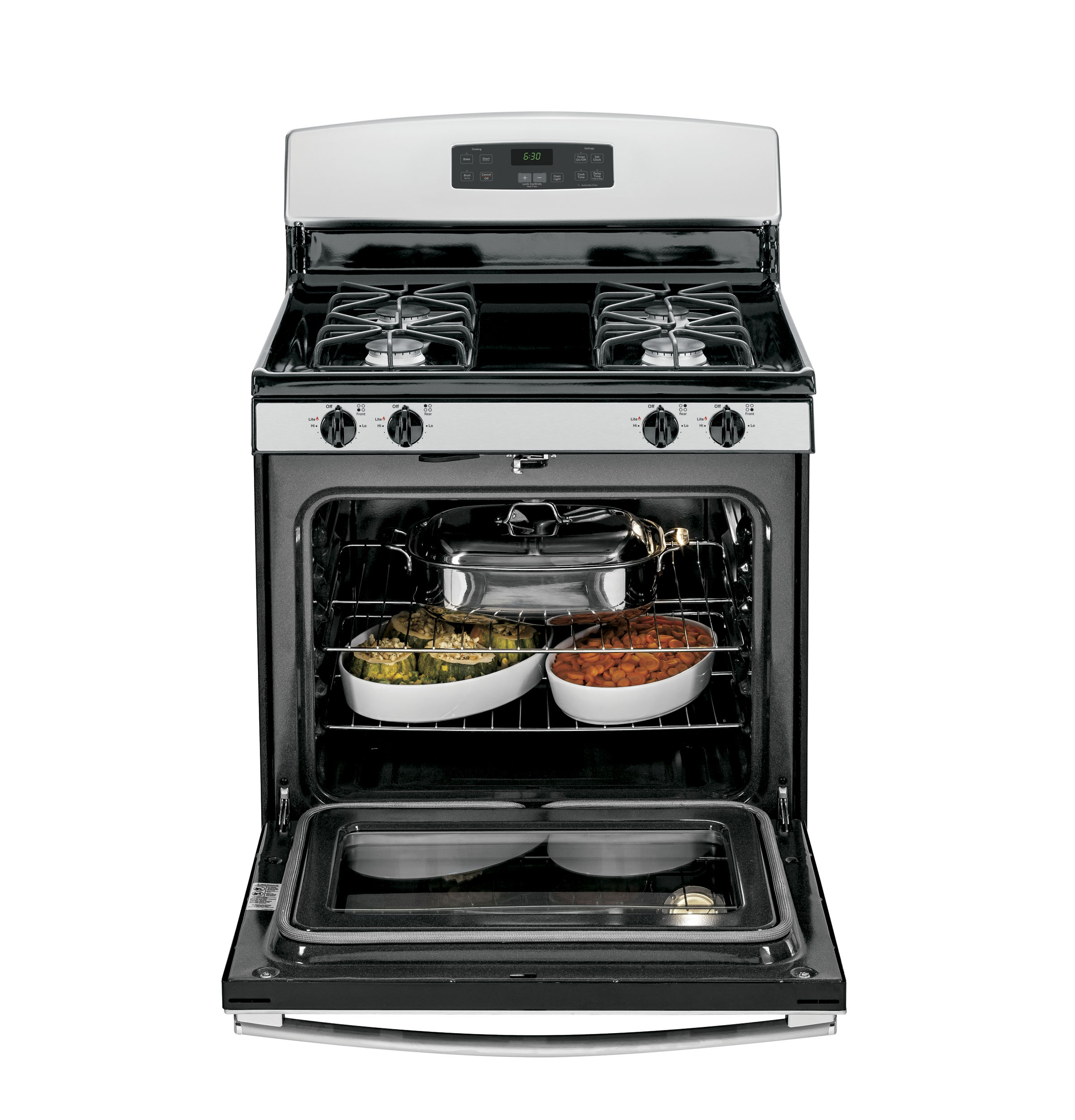 30" Free-Standing Gas Range JGB630REFSS