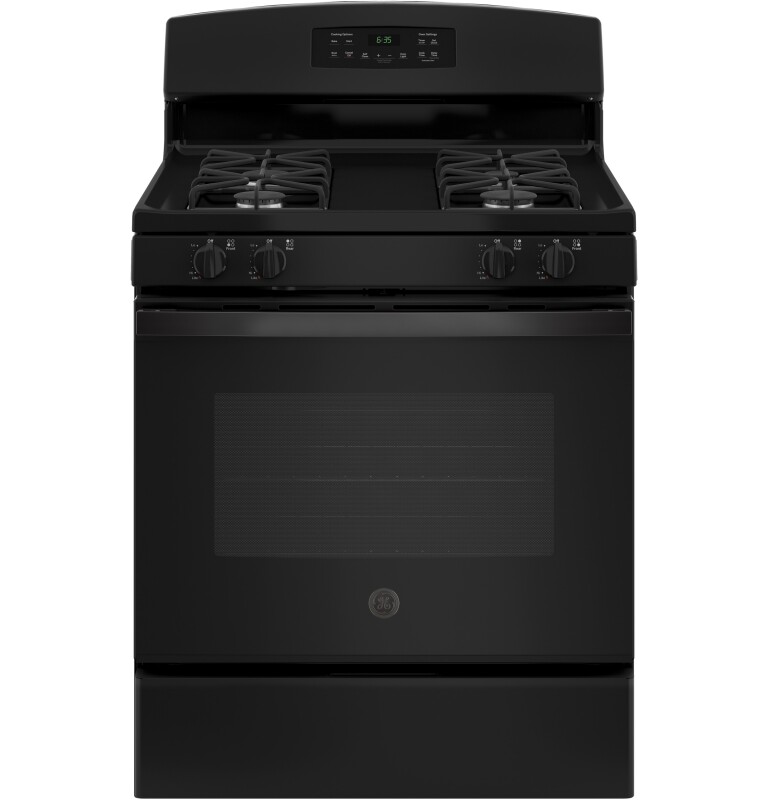 GE 30" Free-Standing Gas Range Black JGB635DEKBB Picture 1