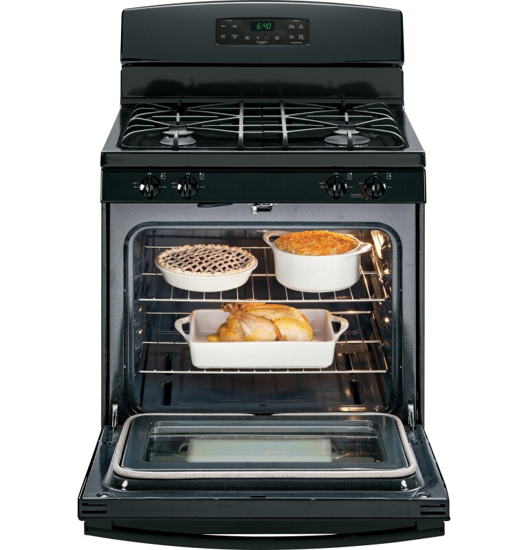 30" Free-Standing Gas Range JGB640DEFBB