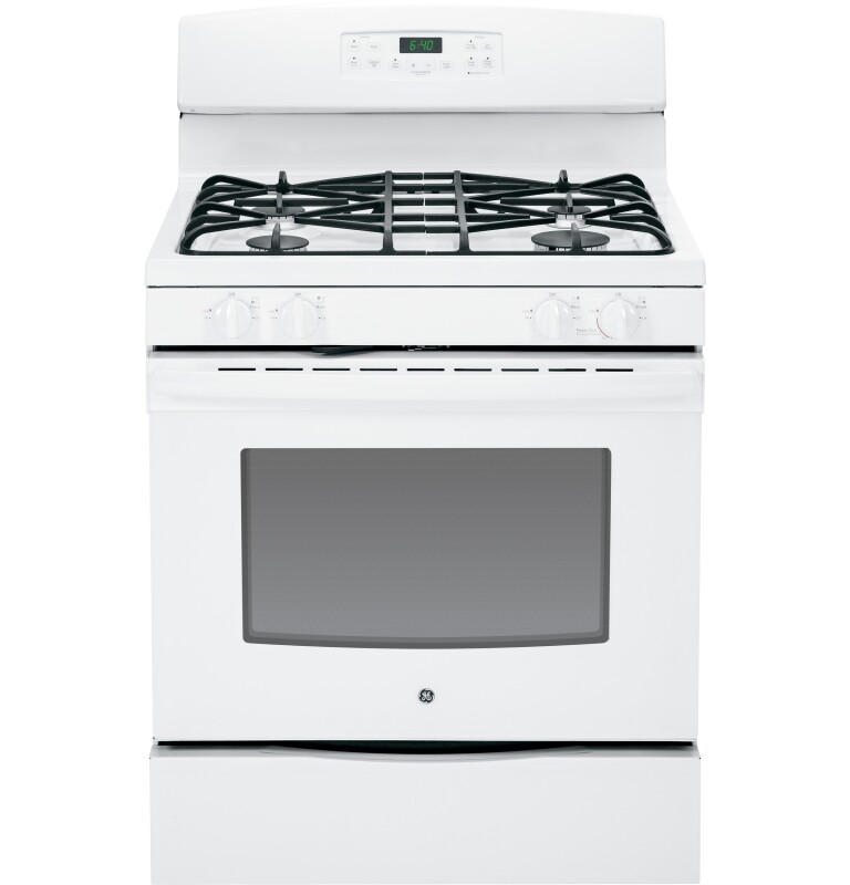 30" Free-Standing Gas Range JGB640DEFWW