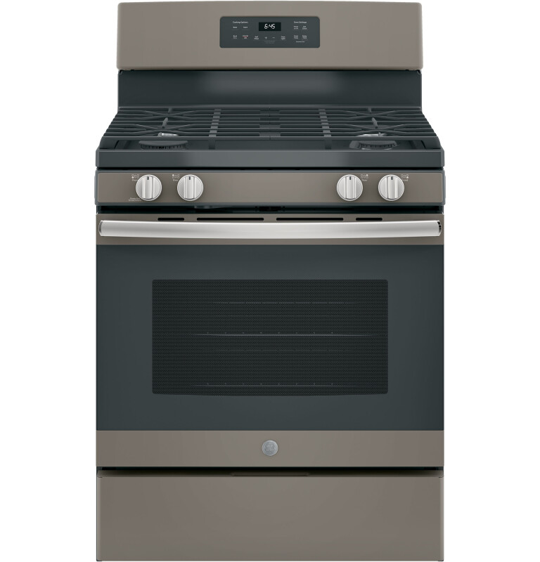 GE 30" Free-Standing Gas Range Slate JGB645EEKES Picture 1
