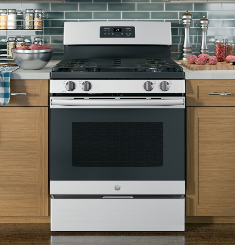 30" Free-Standing Gas Range JGB645SEKSS