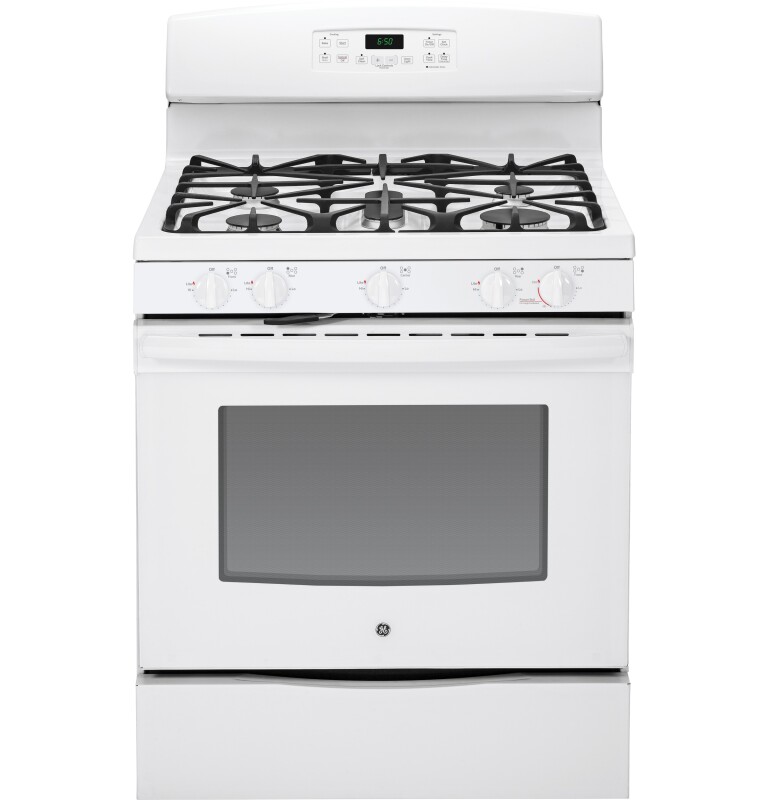 30" Free-Standing Gas Range JGB650DEFWW