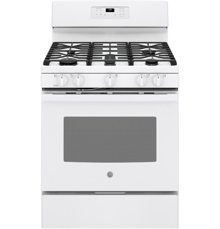 GE 30" Free-Standing Gas Range White JGB660DEJWW Picture 1