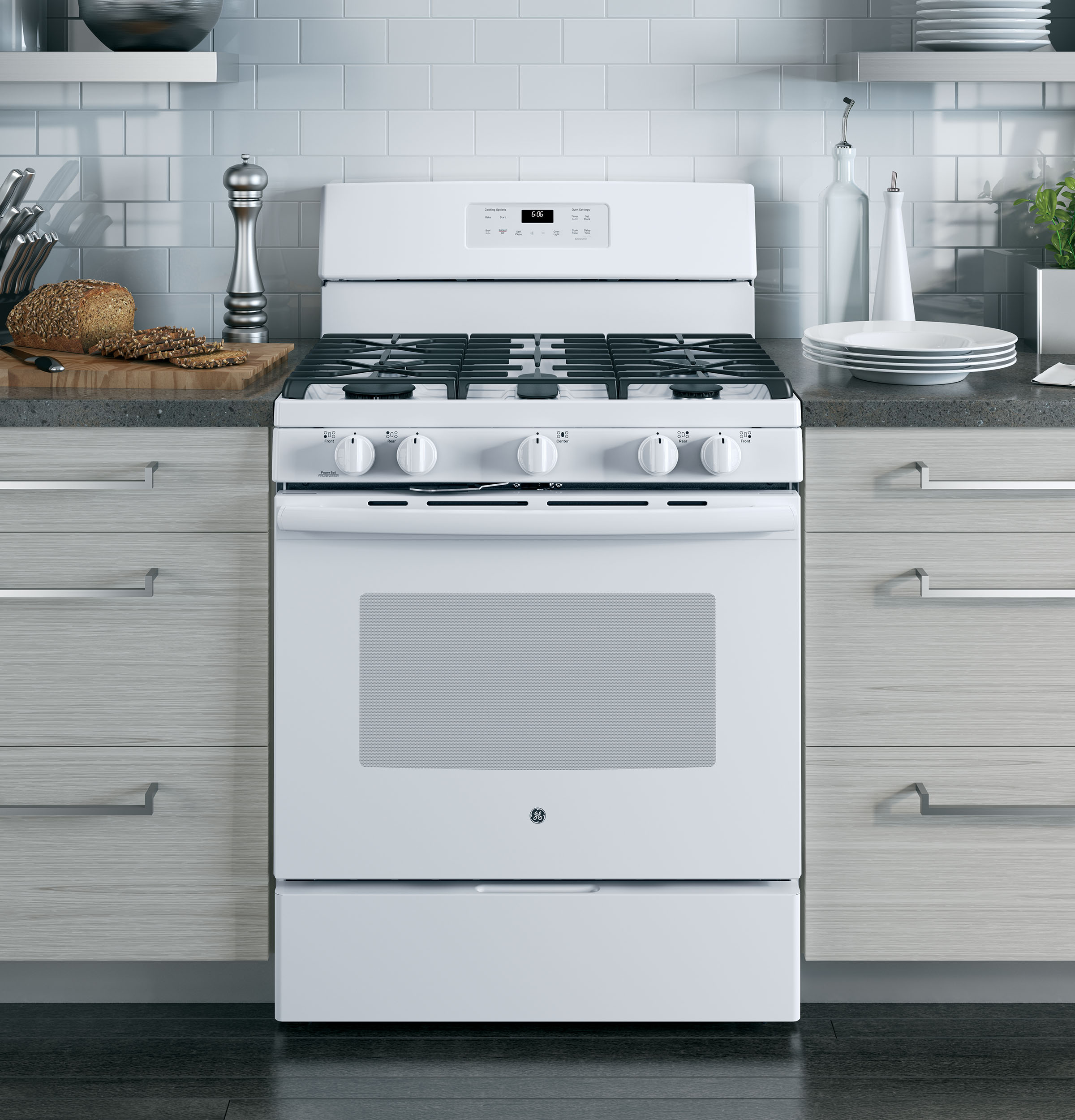 30" Free-Standing Gas Range JGB660DEJWW