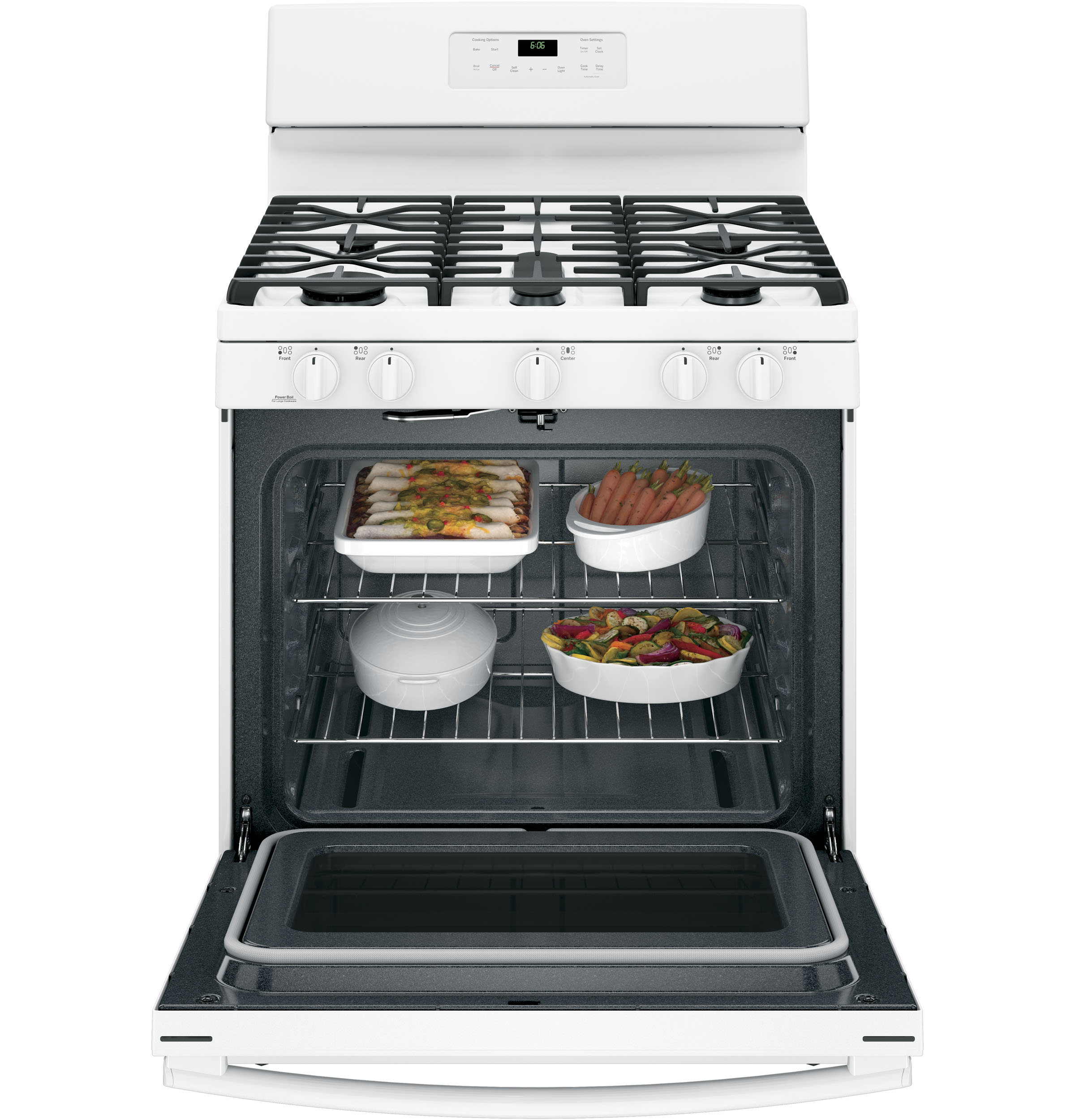 30" Free-Standing Gas Range JGB660DEJWW