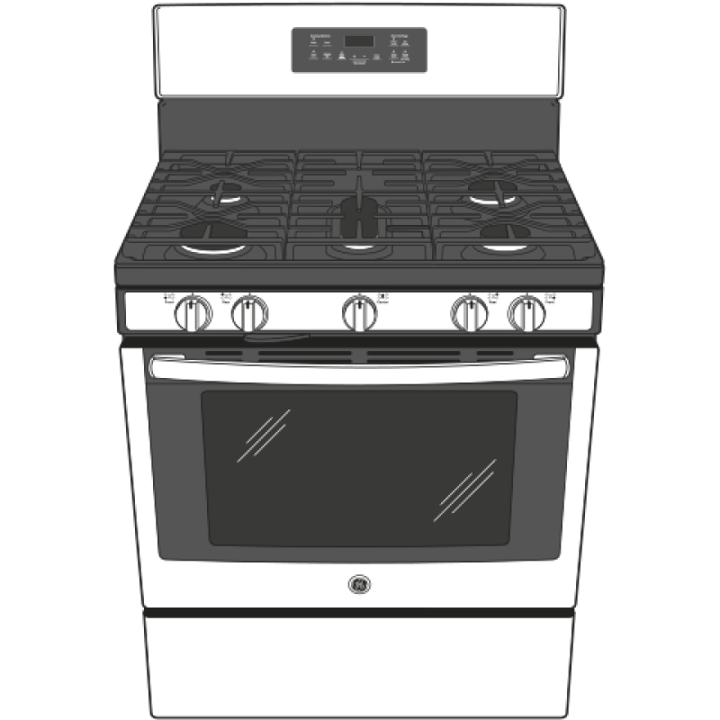 30" Free-Standing Gas Range JGB660EEJES