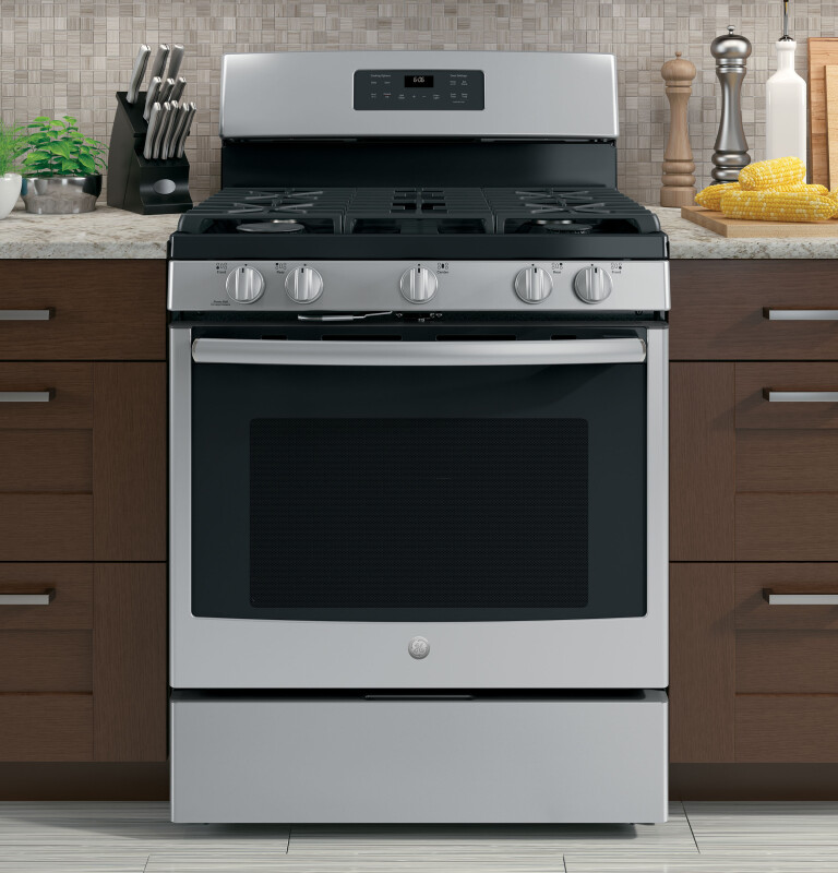 30" Free-Standing Gas Range JGB660SEJSS