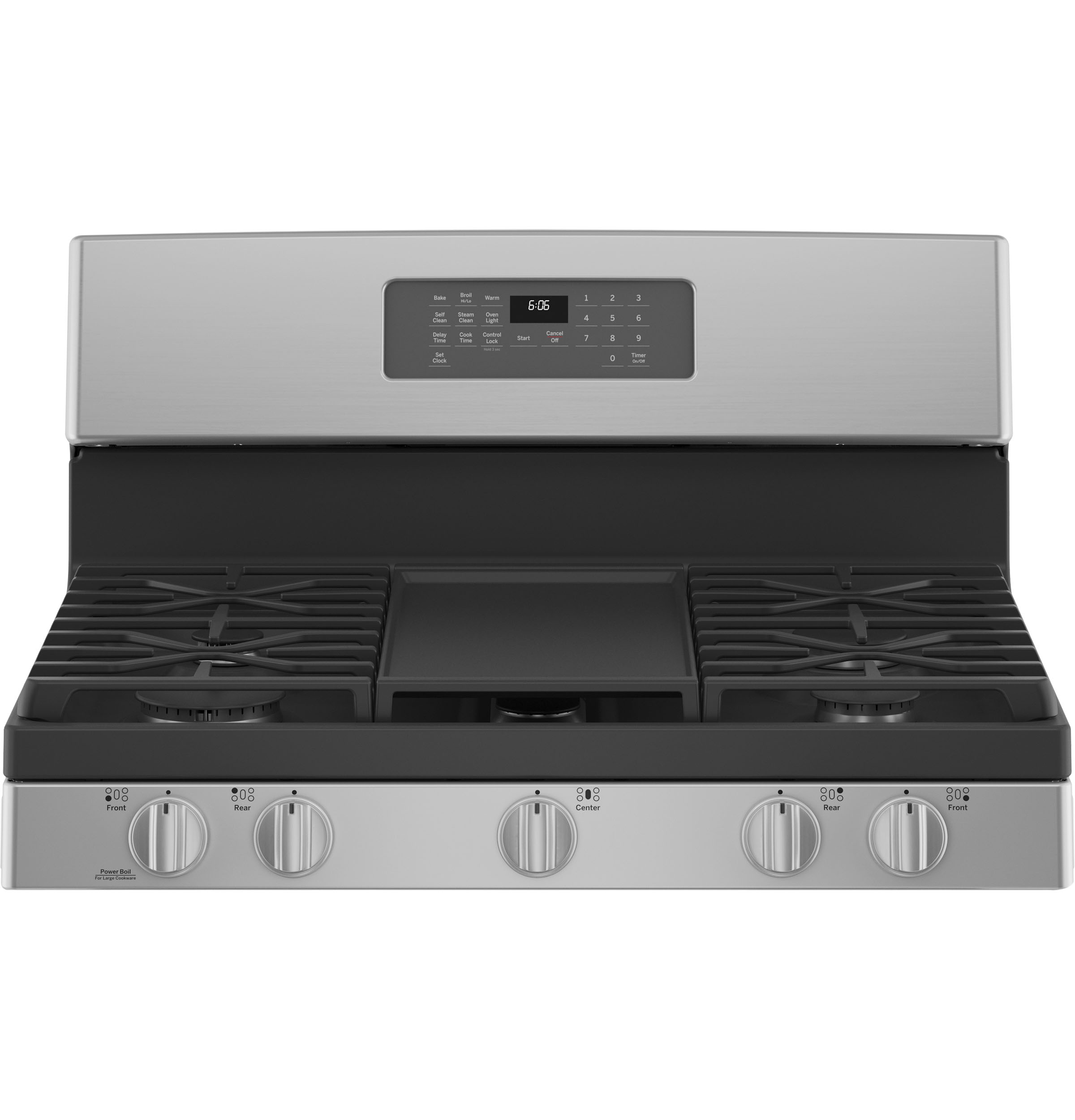 30" Free-Standing Gas Fingerprint Resistant Range JGB660YPFS