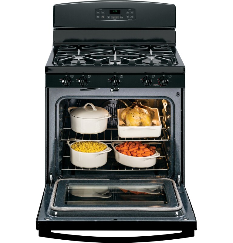 30" Free-Standing Gas Convection Range JGB690DEFBB