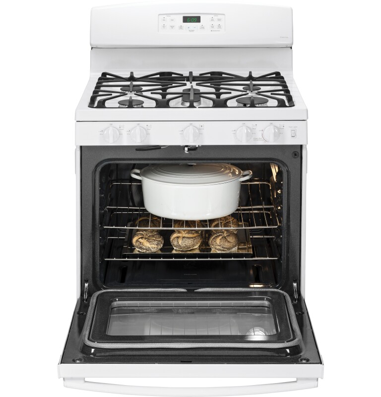 30" Free-Standing Gas Convection Range JGB690DEFWW