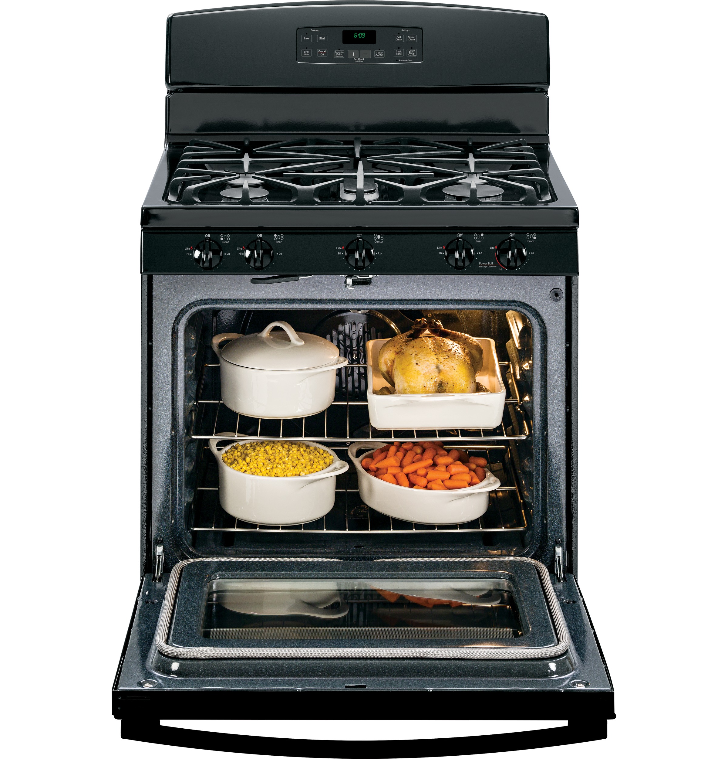 30" Free-Standing Gas Convection Range JGB697DEHBB