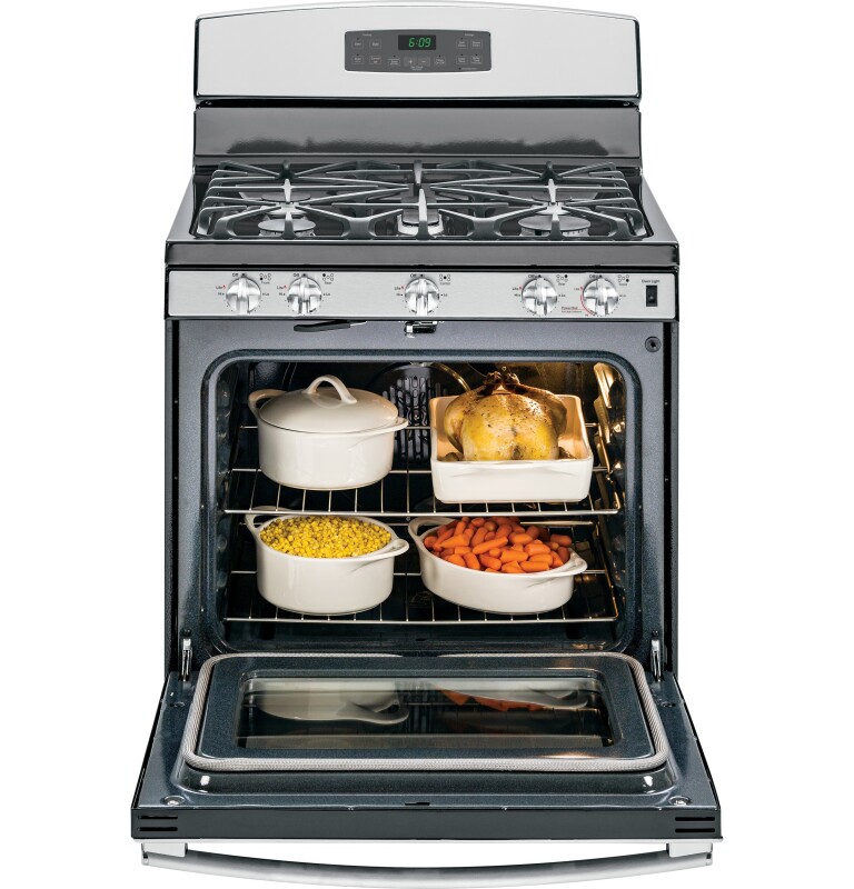 30" Free-Standing Gas Convection Range JGB697SEHSS