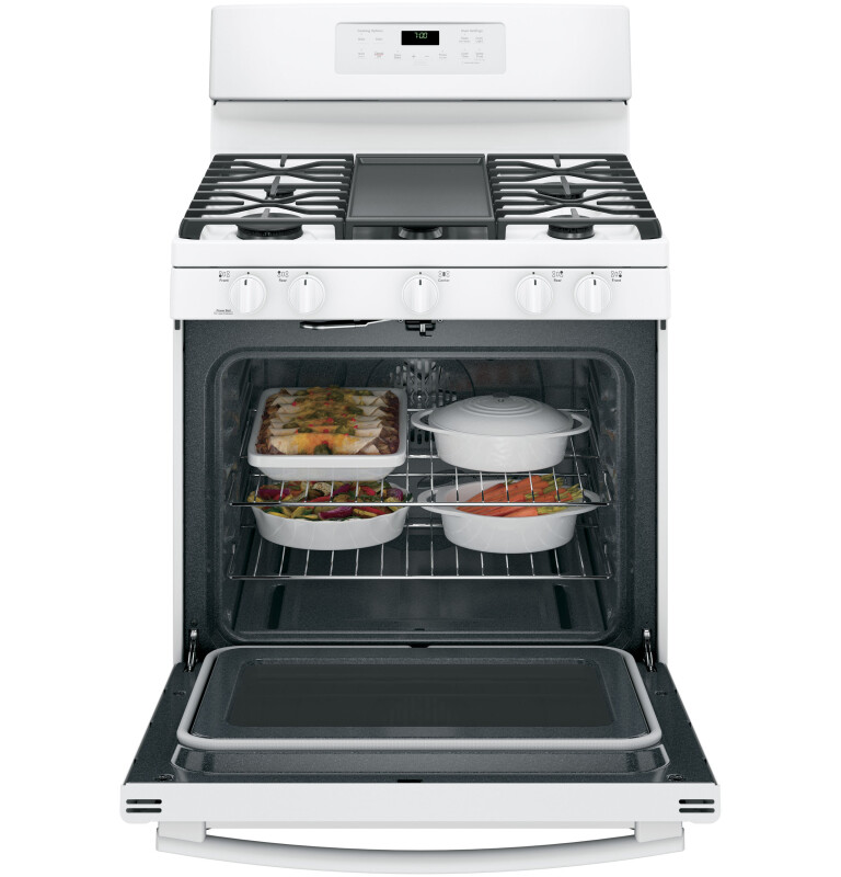 30" Free-Standing Gas Convection Range JGB700DEJWW