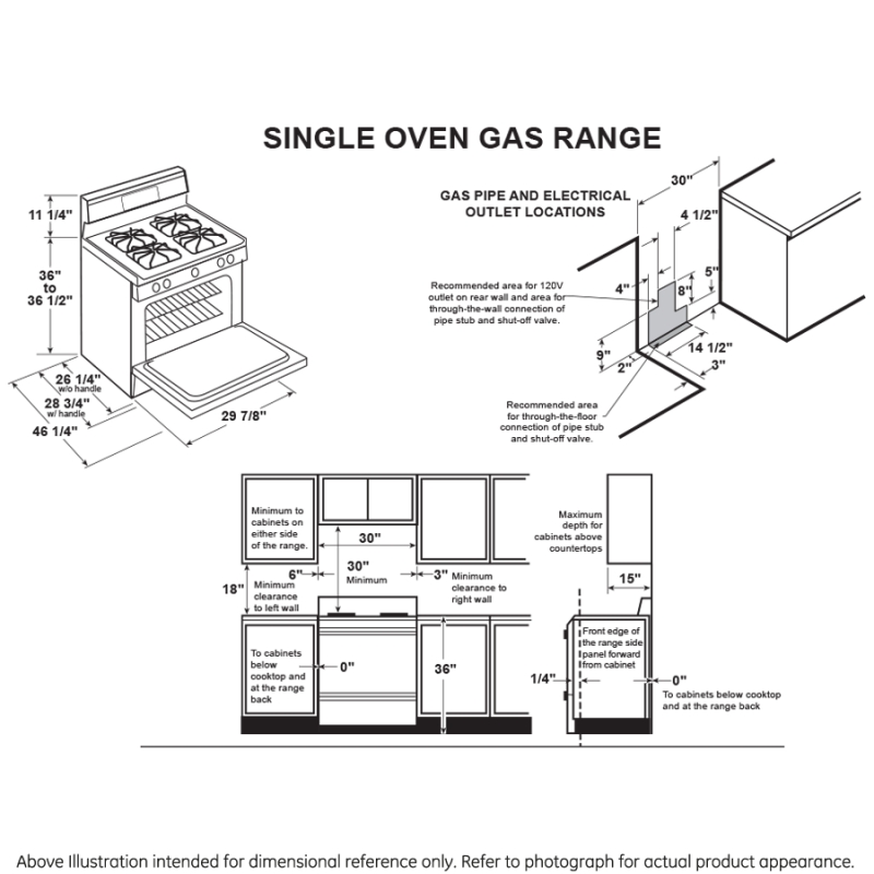 30" Free-Standing Gas Convection Range JGB700EEJES