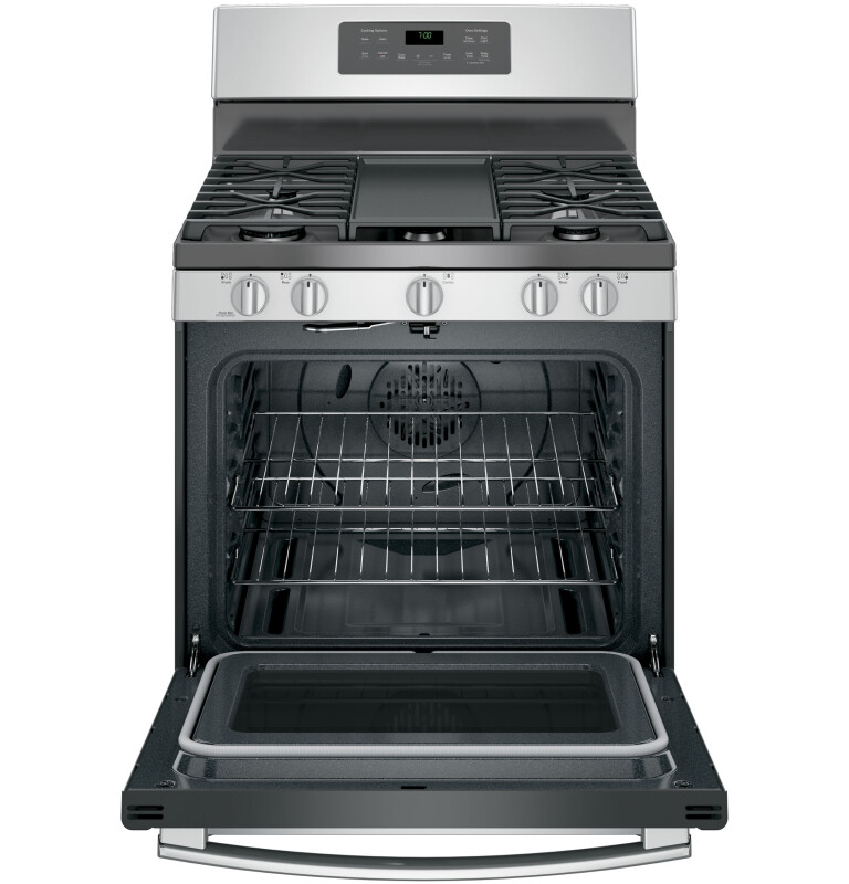 30" Free-Standing Gas Convection Range JGB700SEJSS