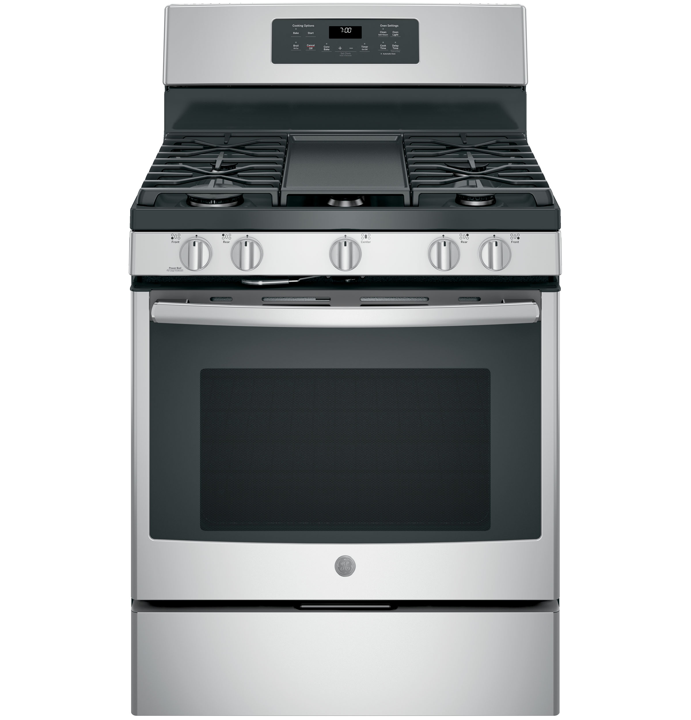 30" Free-Standing Gas Convection Fingerprint Resistant Range JGB700YEJFS