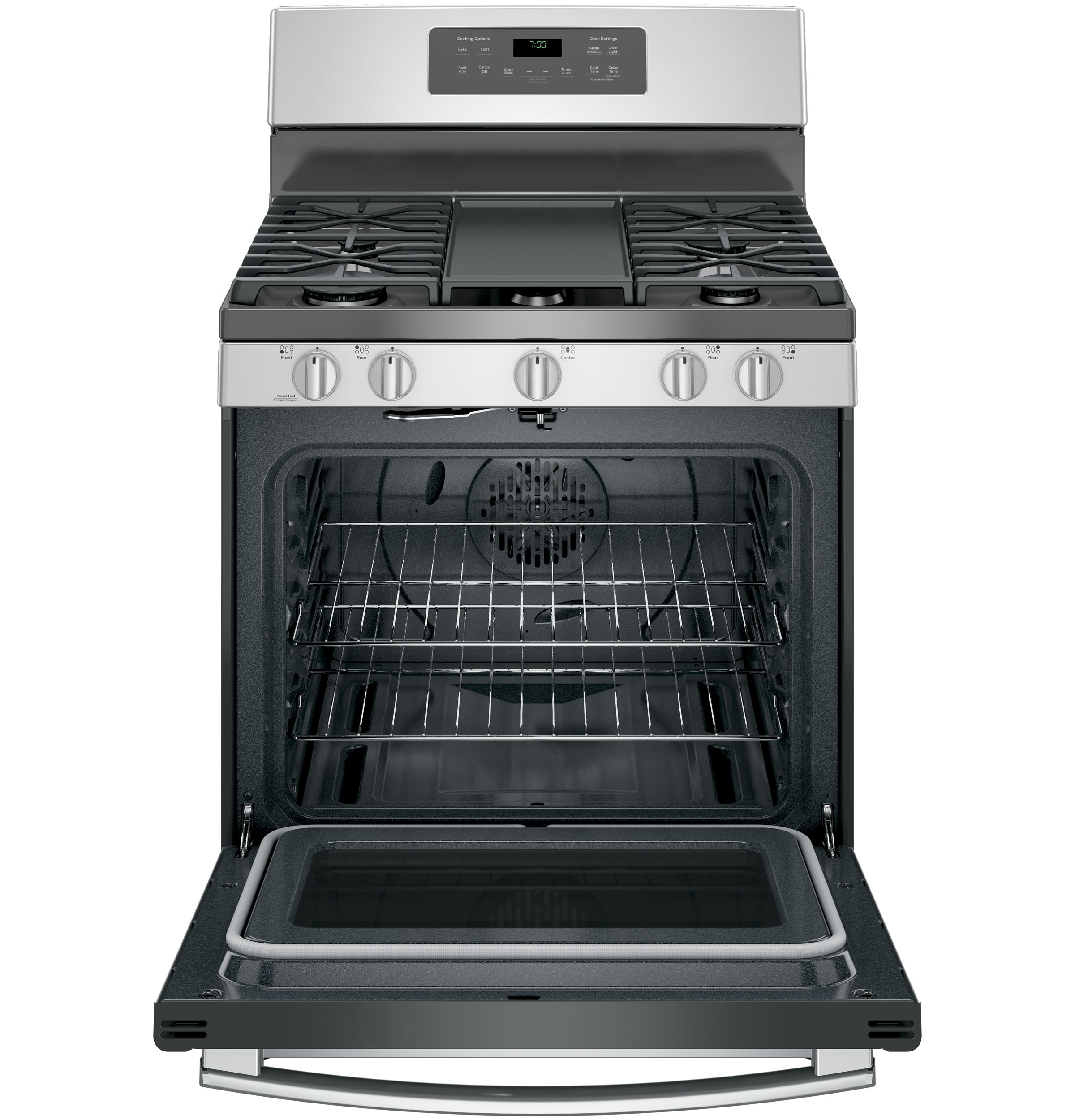 30" Free-Standing Gas Convection Fingerprint Resistant Range JGB700YEJFS