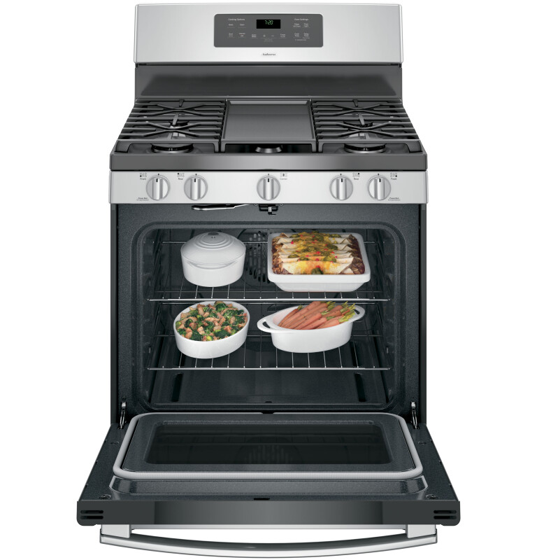 Adora series by 30" Free-Standing Gas Convection Range JGB720SEJSS