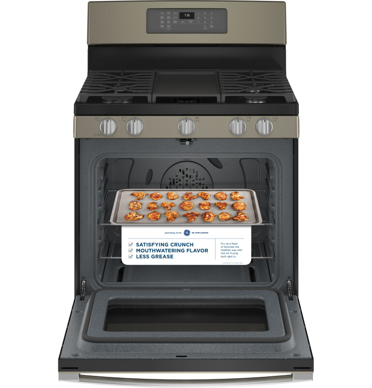 30" Free-Standing Gas Convection Range with No Preheat Air Fry JGB735EPES