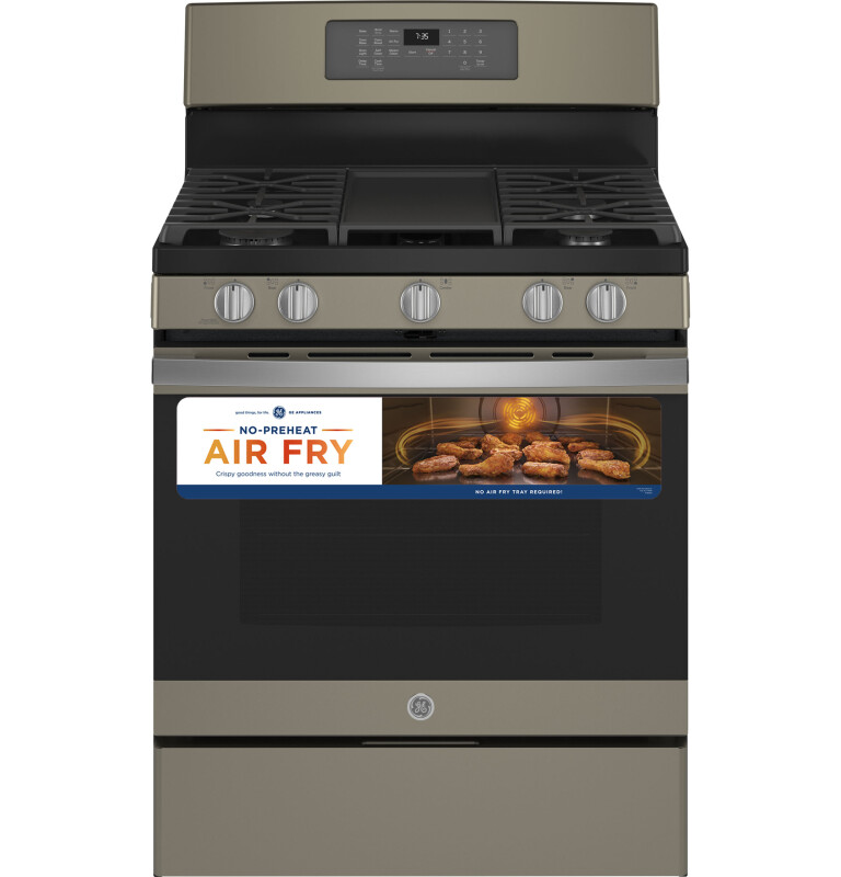 30" Free-Standing Gas Convection Range with No Preheat Air Fry JGB735EPES