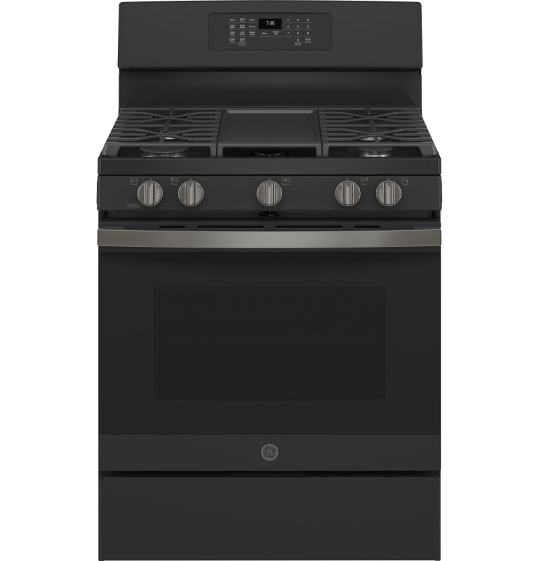 30" Free-Standing Gas Convection Range with No Preheat Air Fry JGB735FPDS