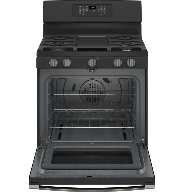 30" Free-Standing Gas Convection Range with No Preheat Air Fry JGB735FPDS