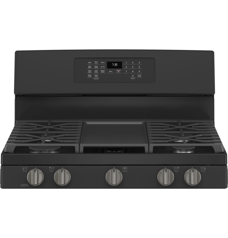 30" Free-Standing Gas Convection Range with No Preheat Air Fry JGB735FPDS