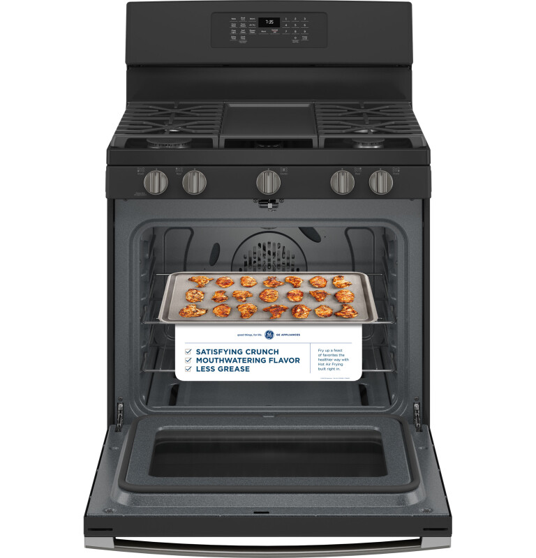 30" Free-Standing Gas Convection Range with No Preheat Air Fry JGB735FPDS