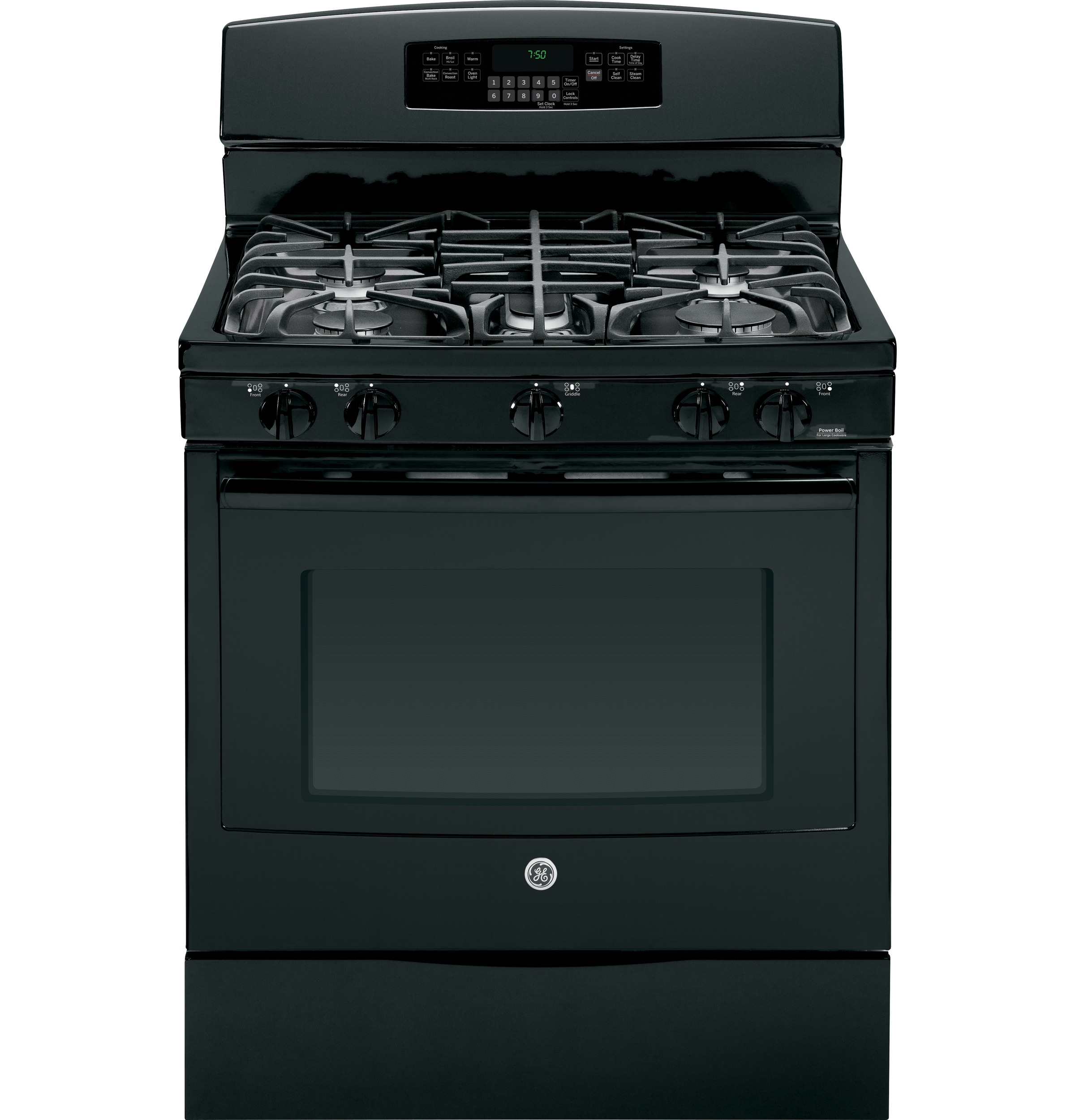 30" Free-Standing Gas Convection Range JGB750DEFBB
