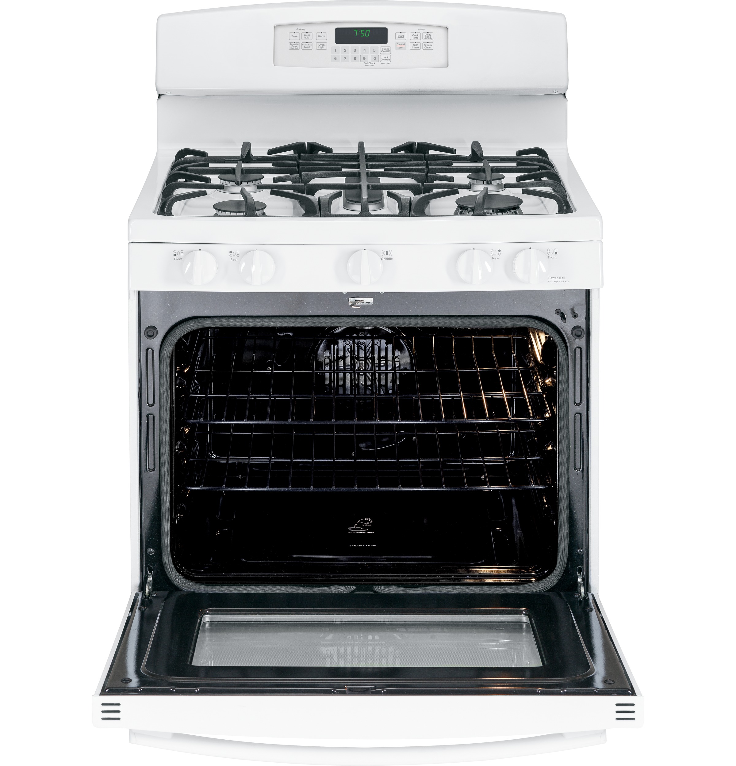 30" Free-Standing Gas Convection Range JGB750DEFWW