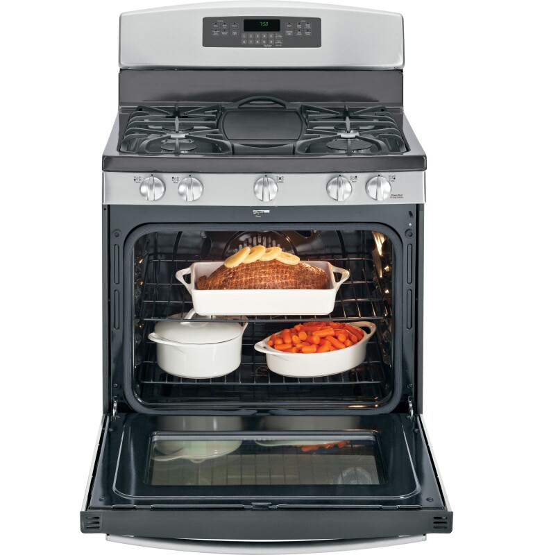 30" Free-Standing Gas Convection Range JGB750SEFSS