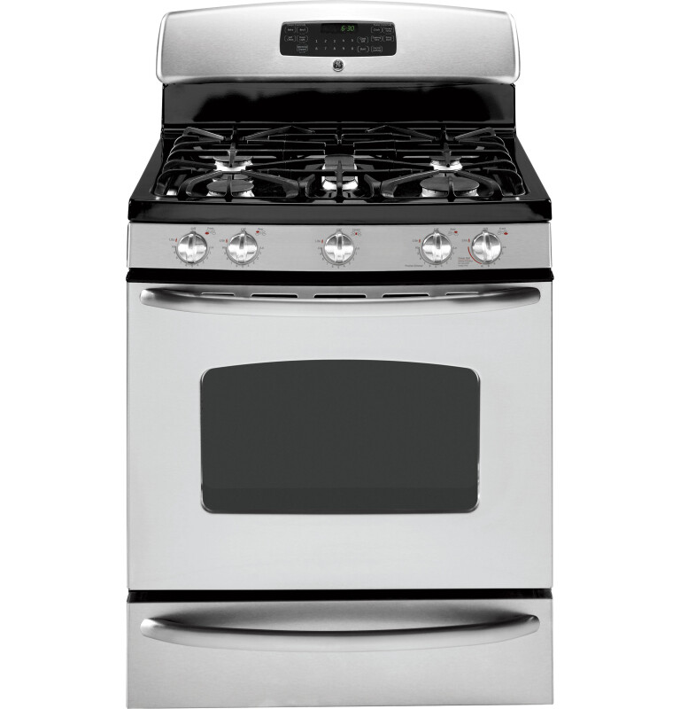 30" Free-Standing Gas Range with Warming Drawer JGB800SEPSS