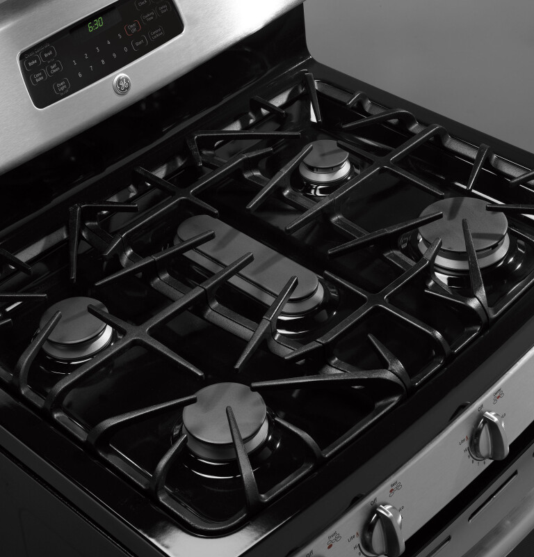 30" Free-Standing Gas Range with Warming Drawer JGB800SEPSS