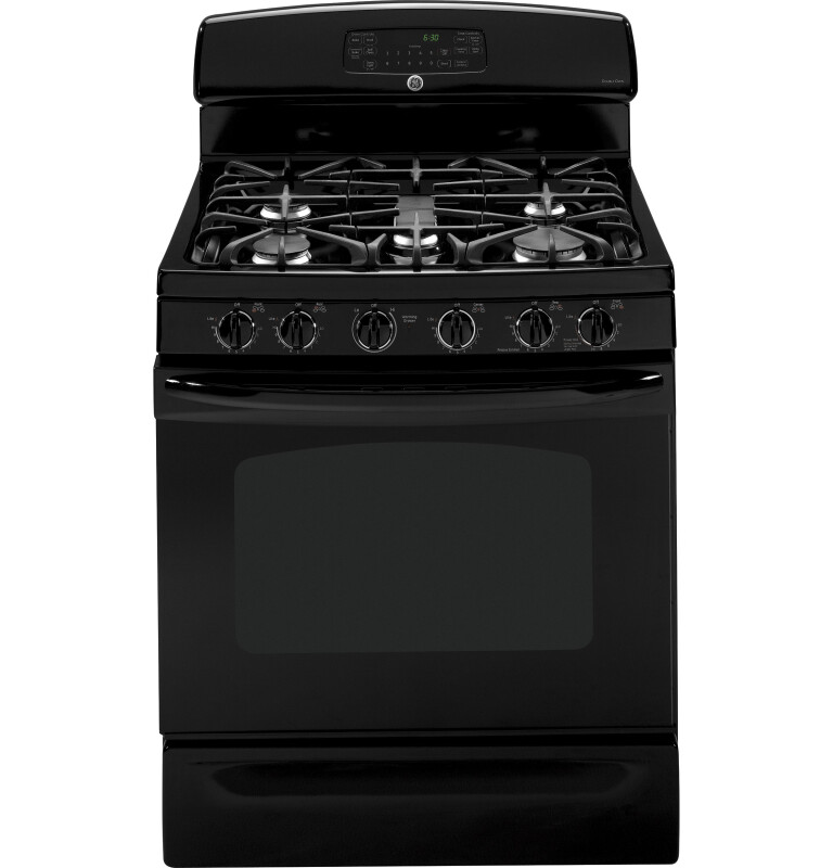 30" Free-Standing Gas Range with Warming Drawer JGB820DEPBB