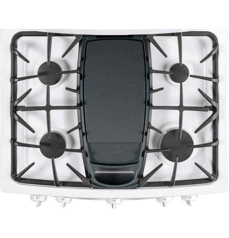 30" Free-Standing Gas Double Oven Range JGB850DEFWW