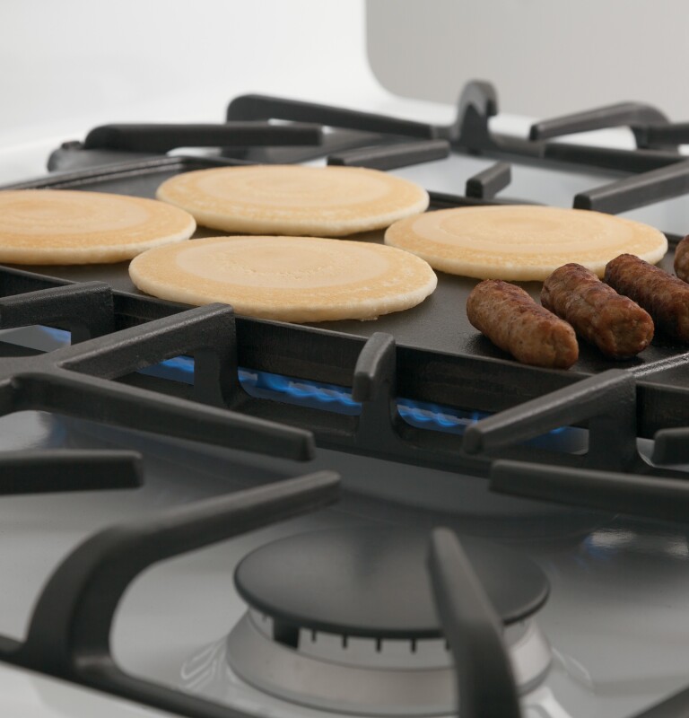 30" Free-Standing Gas Double Oven Range JGB850DEFWW