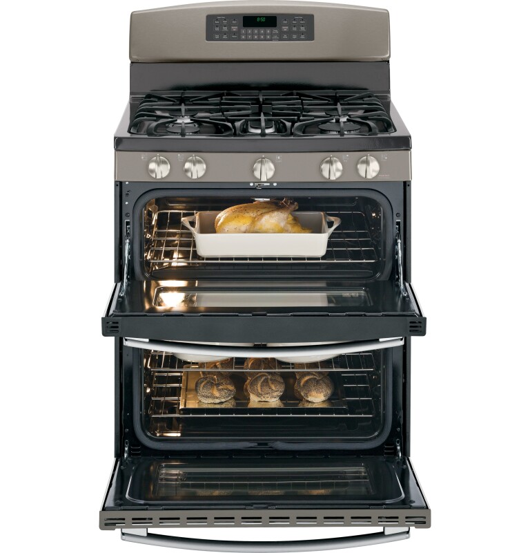 30" Free-Standing Gas Double Oven Range JGB850EEFES