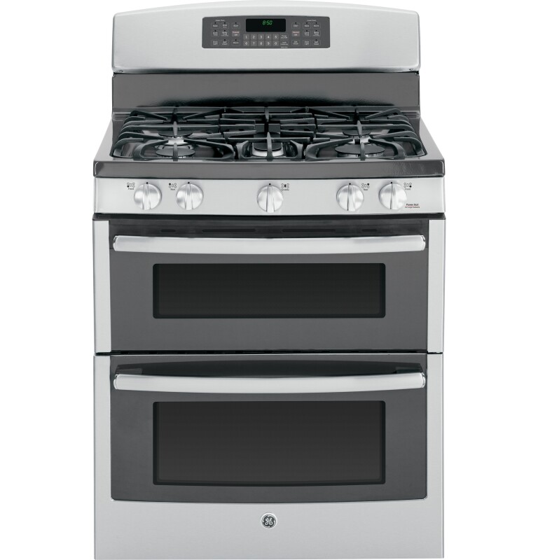30" Free-Standing Gas Double Oven Range JGB850SEFSS