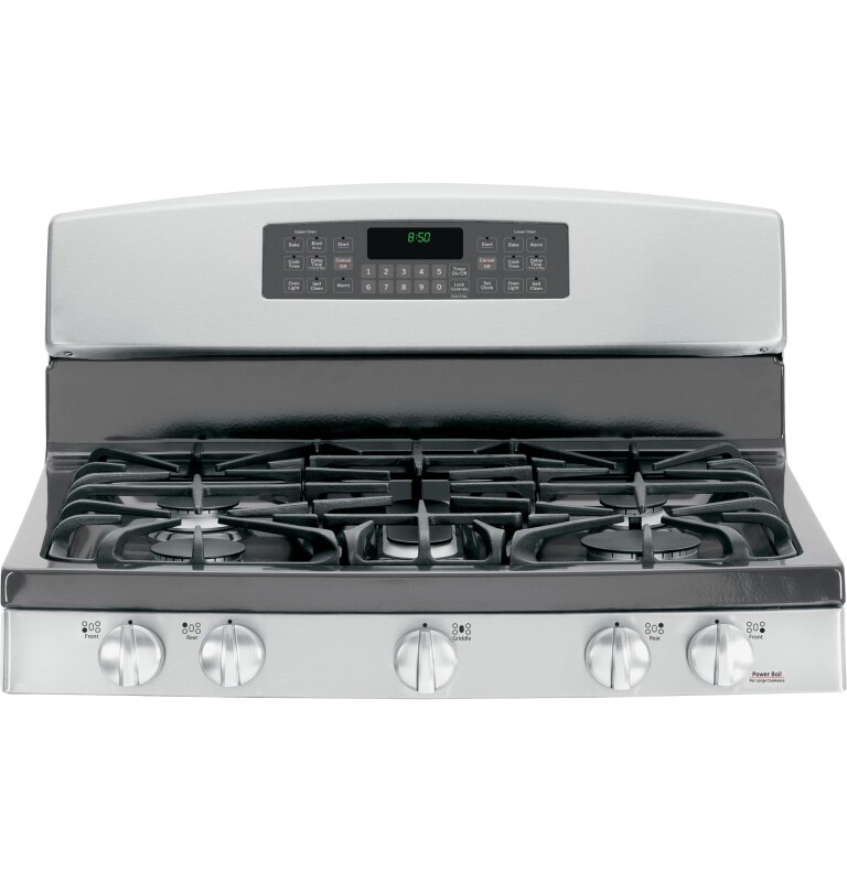 30" Free-Standing Gas Double Oven Range JGB850SEFSS