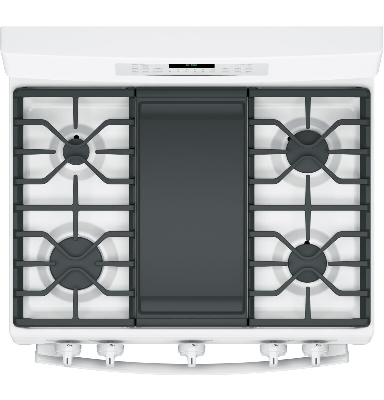 30" Free-Standing Gas Double Oven Convection Range JGB860DEJWW