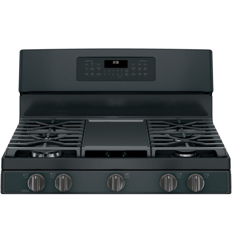 30" Free-Standing Gas Double Oven Convection Range JGB860FEJDS