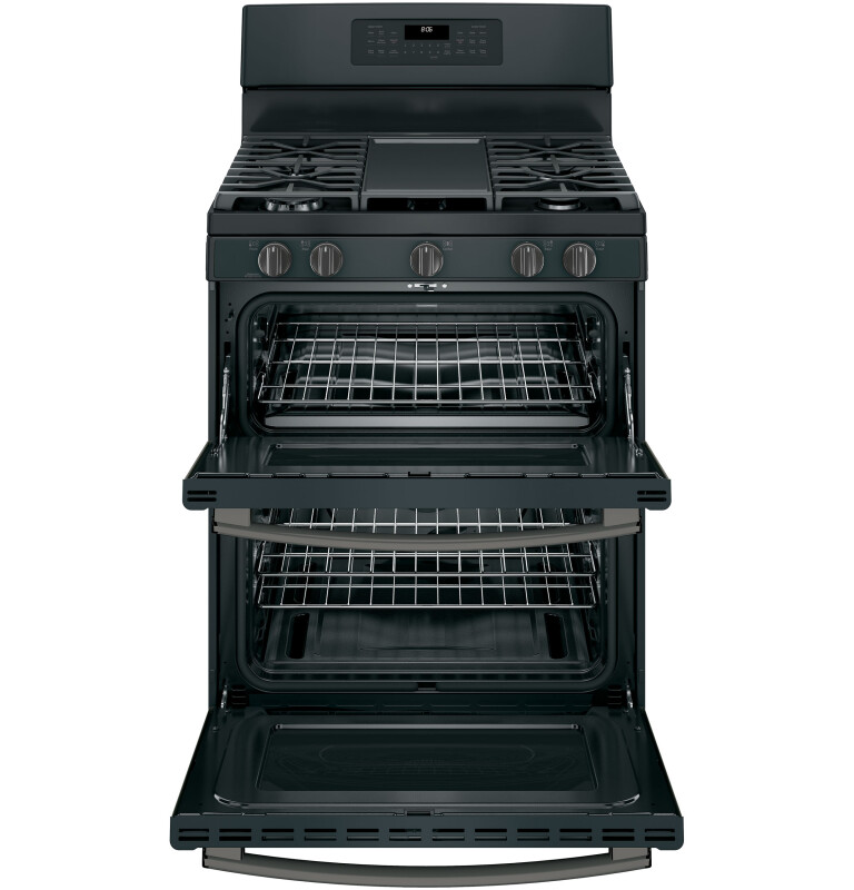 30" Free-Standing Gas Double Oven Convection Range JGB860FEJDS