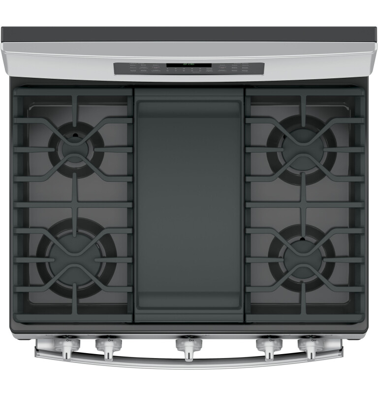 30" Free-Standing Gas Double Oven Convection Range JGB860SEJSS